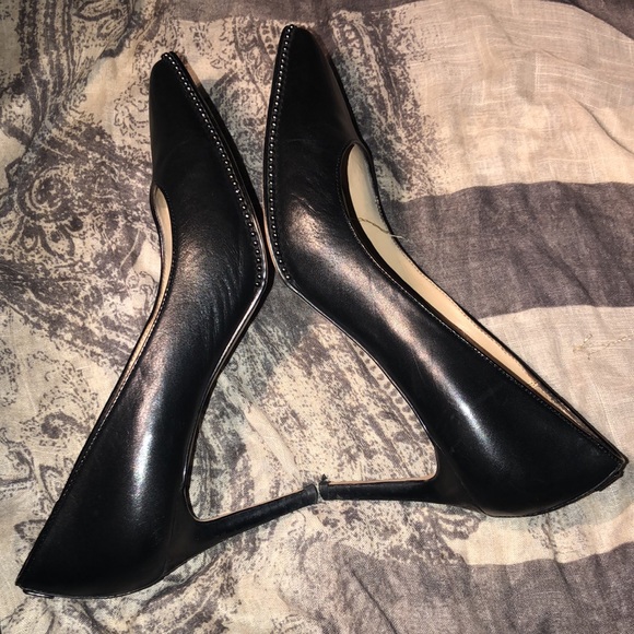 Coach heels with bead chain trim - Picture 13 of 15